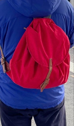 L.L.Bean Vintage Script Tag Tote Backpack USA Made Rare Original - Picture 20 of 20