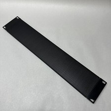 Raxxess Security Cover Black 2 Space FVP-2 Fine Vent Panel QDE Black Chief