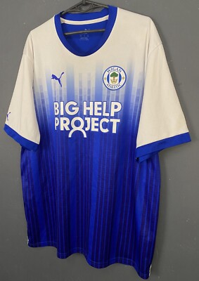 adidas Wigan Athletic ユニフォーム 2000-2002年 2000-02 Wigan adidas Home Shirt L | Vintage Football Shirts