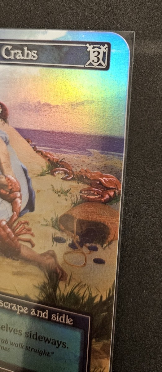 Sorcery Contested Realm TCG Beta Ordinary (Foil) Sedge Crabs