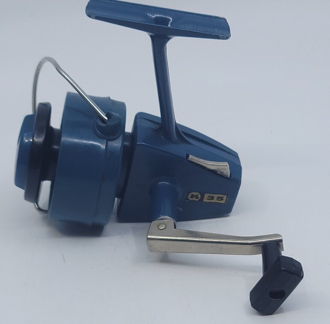 Vintage Garcia Mitchell Kingfisher K35 Spinning Fishing Reel Vintage Garcia Mitchell Kingfisher K35 Spinning Fishing Reel
