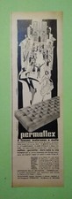 Pubblicita'Advertising Originale Vintage PERMAFLEX materasso a molle 1955 (A27)