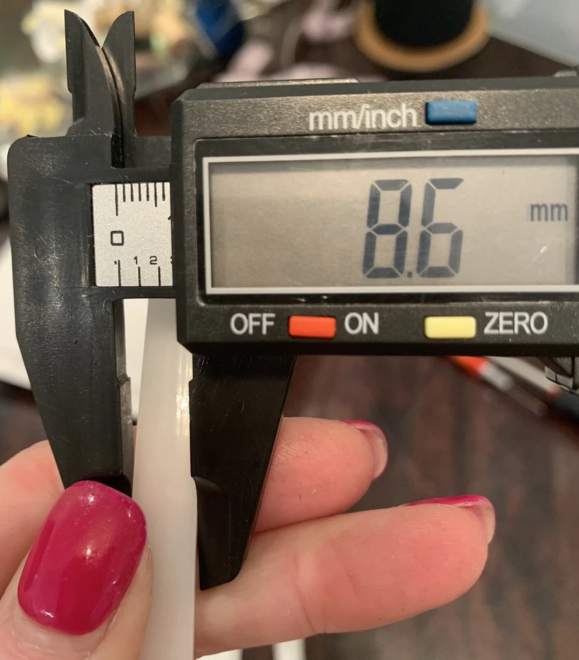 Corsé de hueso de plástico pulido plano de 9 mm permanece rollo continuo deshuesado por 0,5 Mtrs Foto 4 de 4