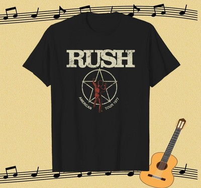 Rush 'American Tour 1977' T-Shirt Size 