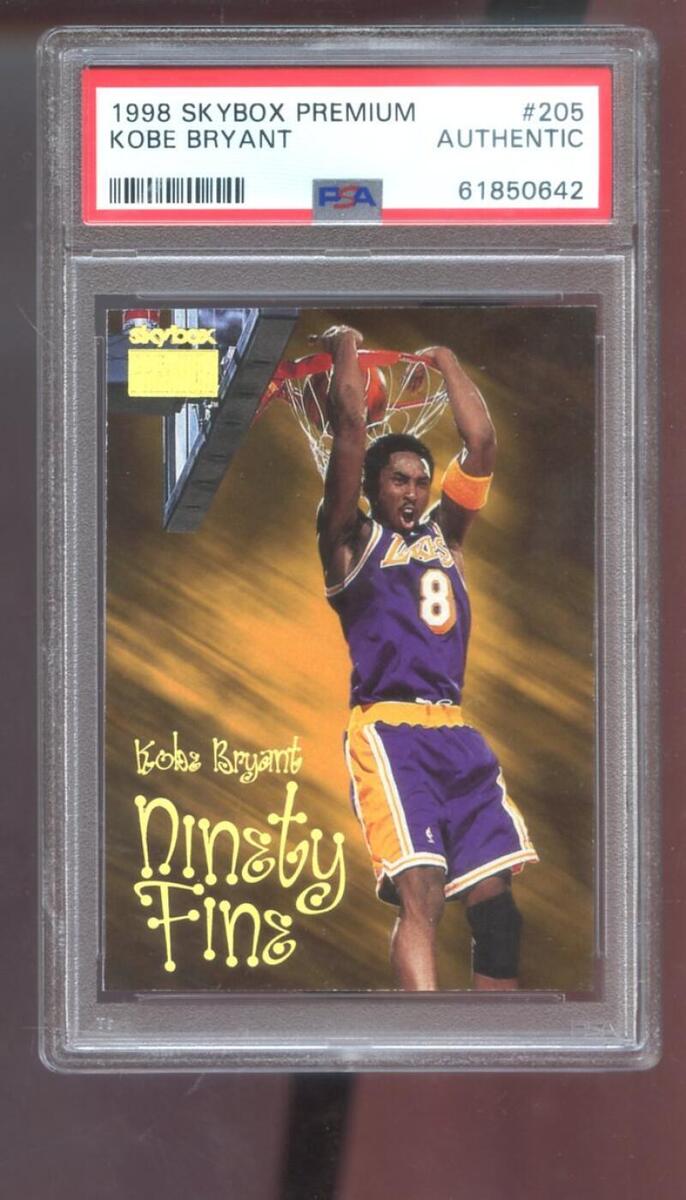 Kobe Bryant 1998-99 SkyBox E-X Century Generation E-X(12 of Kobe Bryant 1998-99 SkyBox E-X Century Generation E-X(12 of
