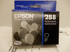 Epson T288120 Black Ink Cartridge Genuine 288 05/2026 Lot of 9