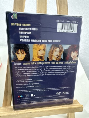 Bangles Greatest Hits DVD Out of Print RARE Concert Music Videos Classic New - Picture 3 of 4