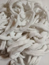 Friendly Loom 10” PRO-Size 54 Cotton White Potholder Loops Makes 1 Potholder 