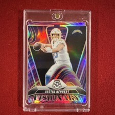 Panini Mosaic Visionary Justin Herbert Los Angeles Chargers Insert Card #14 2025