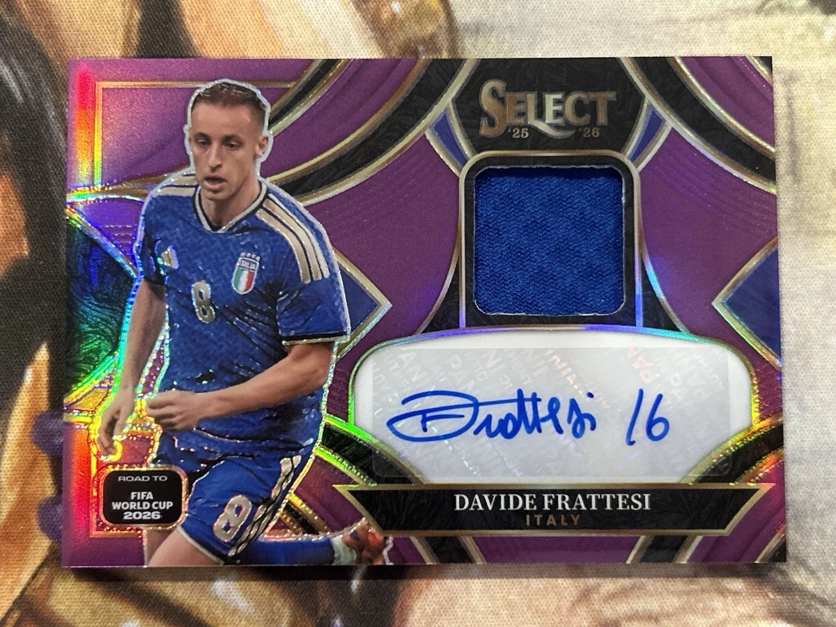 実使用サイン入り ダニエル・マルディーニ モンツァ Italy FIFA World Cup Autographed Soccer Trading Cards