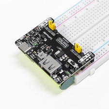 Breadvolt Breadboard Power Supply Module Built-In Rechargeble Battery Compatible