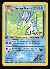 SABRINA'S GOLDUCK 2000 Pokemon Gym Challenge 1st Edition #30 - NM on eBay