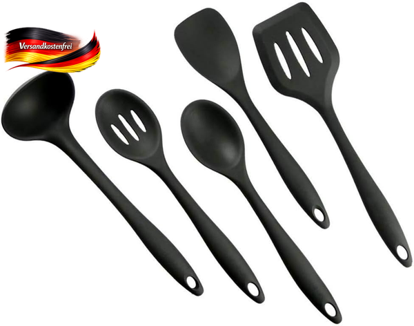 KüChenutensilien Set 10-Tlg Silikon BPA Frei HitzebestäNdig SpüLmaschinenfest-image