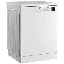 Beko DVN04X20W Freestanding Full Size Dishwasher White 13 Place Energy Efficient