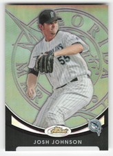 2010 Finest #69 Josh Johnson Refractors /599