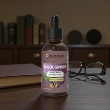 Black Ginger Root Tincture | Liquid Herbal Extract | Multiple Sizes