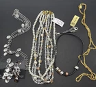 Lot Of Premier Designs Necklaces Earrings - Daydream Silver Gold Tone J40