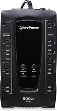 AVRG900U AVR UPS System, 900VA/480W, 12 Outlets, Compact