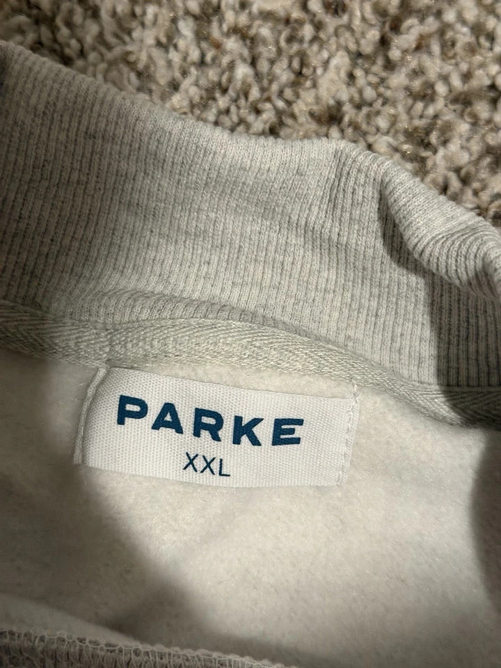 Parke Women's Pink Varsity Mockneck Sweatshirt Valentine's Day, L/Xl - Image 2 of 4