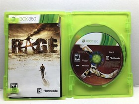 Rage (Microsoft Xbox 360, 2011) Complete Tested Working - Free Ship