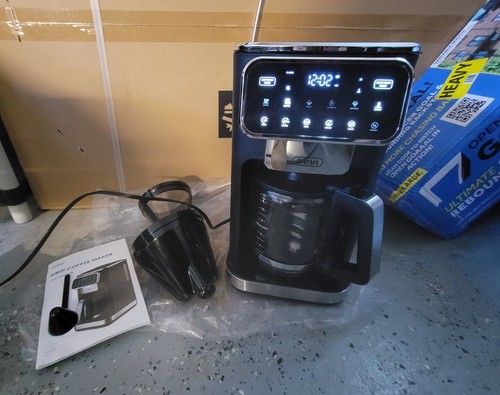 Gevi 10-Cup Drip Coffee Maker! Digital Touchscreen. Offers Welcome.
