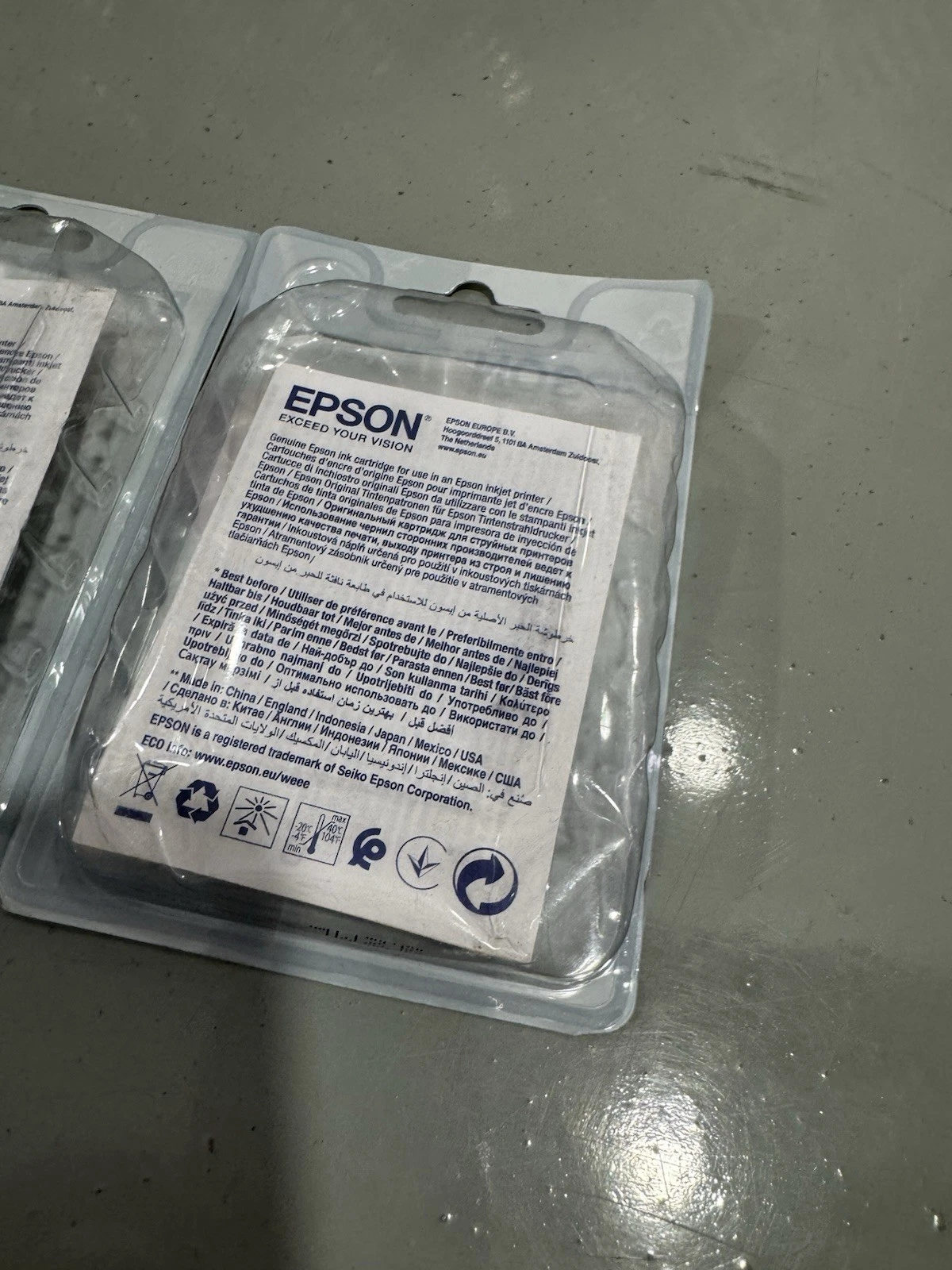 Genuine Epson 29 & 29XL Yellow Ink Cartridges Brand New EXPIRED 2023/2024 8