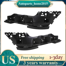 Front Bumper Support Bracket Set For 2015 2016 2017 Ford F-150 Left + Right Side