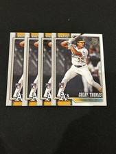 Colby Thomas RC (4)  2026 Topps Series 1 Athletics Rookie