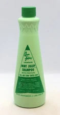 Vintage Queen Helene Concentrated Mint Julep Shampoo With Protein 16 Fl. Oz.
