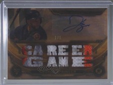 2019 Topps Triple Threads Relics Ruby 1/1 George Springer #TTAR-GS1 Auto qy8