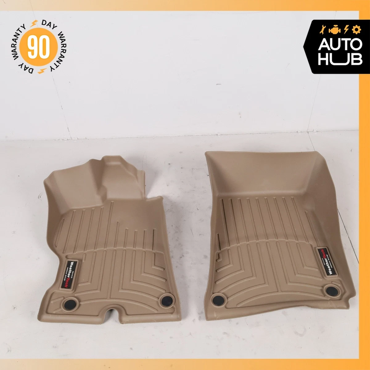 WeatherTech DigitalFit Rear FloorLiner for Acura MDX 2007-2013 in Tan