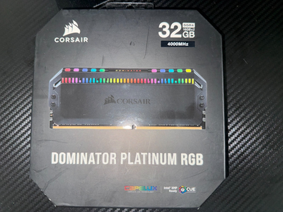 Corsair Dominator Platinum 64GB (4x16GB) RAM DDR4 4000MHz
