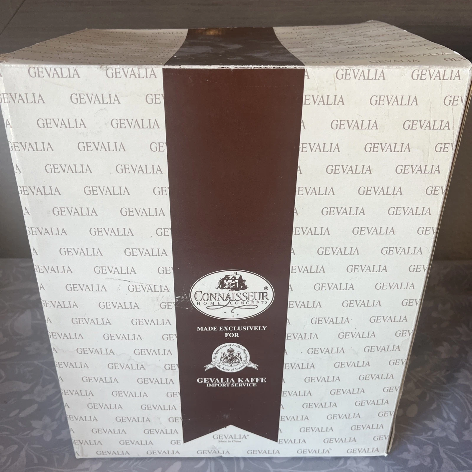 Gevalia Connaisseur GM510B 10 Cup Coffee Maker. Open Box-New