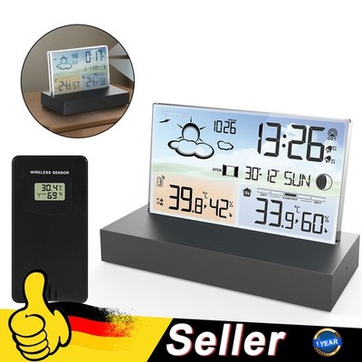 Digitales Thermometer Thermo Hygrometer Luftfeuchtigkeitsmessgerät Wetterstation
