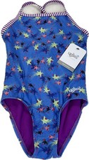 Dolfin Girls Size 12 Blue with Shooting Stars Swimwear