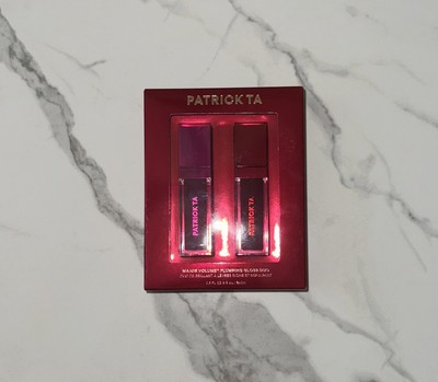 PATRICK TA Major Volume Plumping Gloss Duo FOR THE GIRLS & UNAVAILABLE NEW   