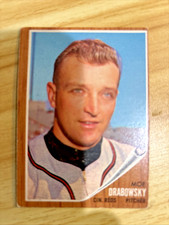 1962 Topps Baseball Moe Drabowsky, Cincinnati Reds #331