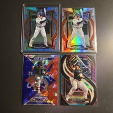 Slade Caldwell Lot: Select Aqua /199  Holo, Tri Color & Panini Crusade Cracked