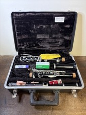 Vtg Selmar Bundy Clarinet Resonite With Hard Case - Untested, As Is - USA