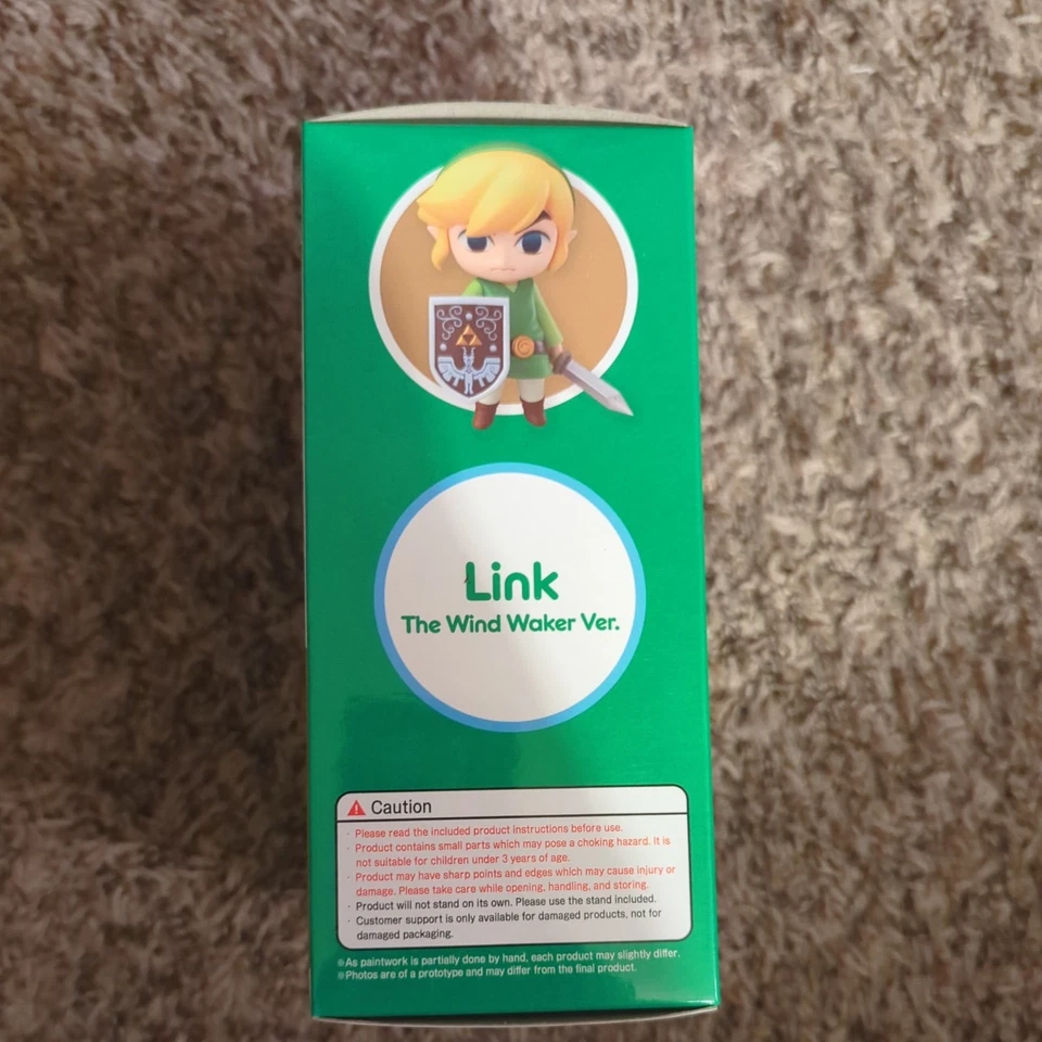 Figura de acción Good Smile The Legend of Zelda Wind Waker Link versión Nendoroid EZ Foto 2 de 4