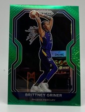 2021 Panini Prizm WNBA Brittney Griner #31 Green Prizm