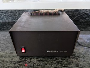 Astron RS-20A 13.8VDC 20A Linear / 16A Continuous Power Supply