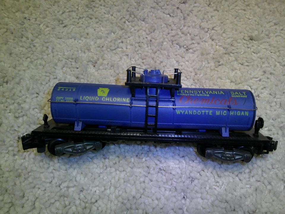 S GUAGE AMERICAN FLYER #24319 PENN SALT TANK CAR - Image 3 of 4