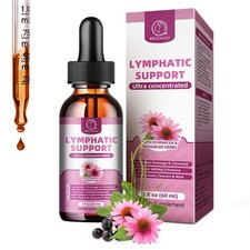 Lymphatic Drainage - Herbal Lymphatic Cleanse Reduce Swelling, Lymphatic Support