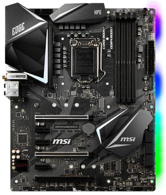 MSI MPG Z390 GAMING EDGE AC Wi-Fi LGA1151 ATX Mainboard mit WLAN +Bluetooth