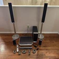 Sony 5.1 Home Theater System Speakers Subwoofer Receiver Remote Surround Sound