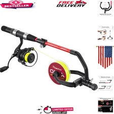 Speed X Fishing Line Winder: Versatile Unwinding & Adjustable Handle for Anglers