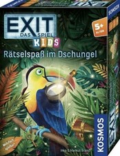 KOSMOS 683375 - EXIT® Das Spiel Kids, Rätselspaß im Dschungel,