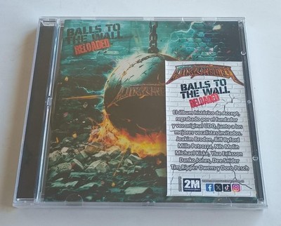 CD DIRKSCHNEIDER BALLS TO THE WALL RELOADED NEW 2025 Jewel Case UDO ACCEPT