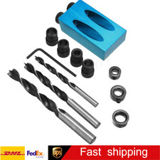 DIY Pocket Hole Jig Kit 850 Easy Drill System Woodworking Screw Drill Heavy Duty